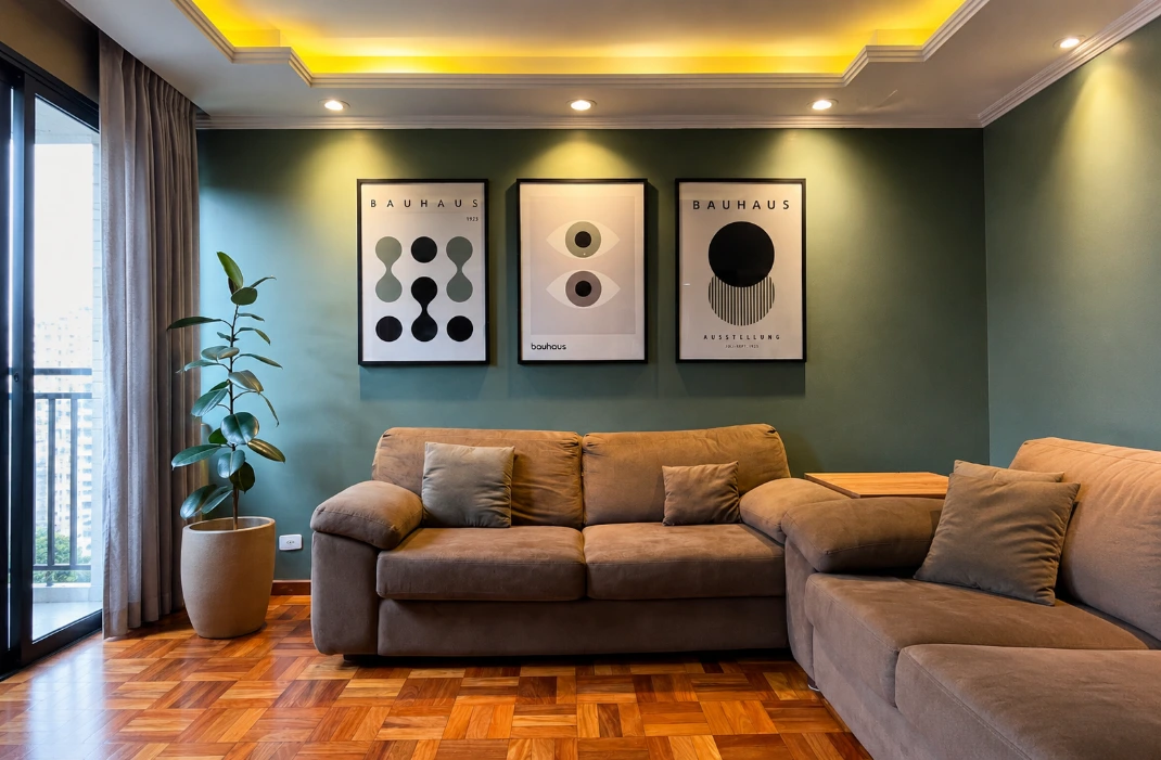 Quadros e espelhos decorativos personalizados Novo Mundo