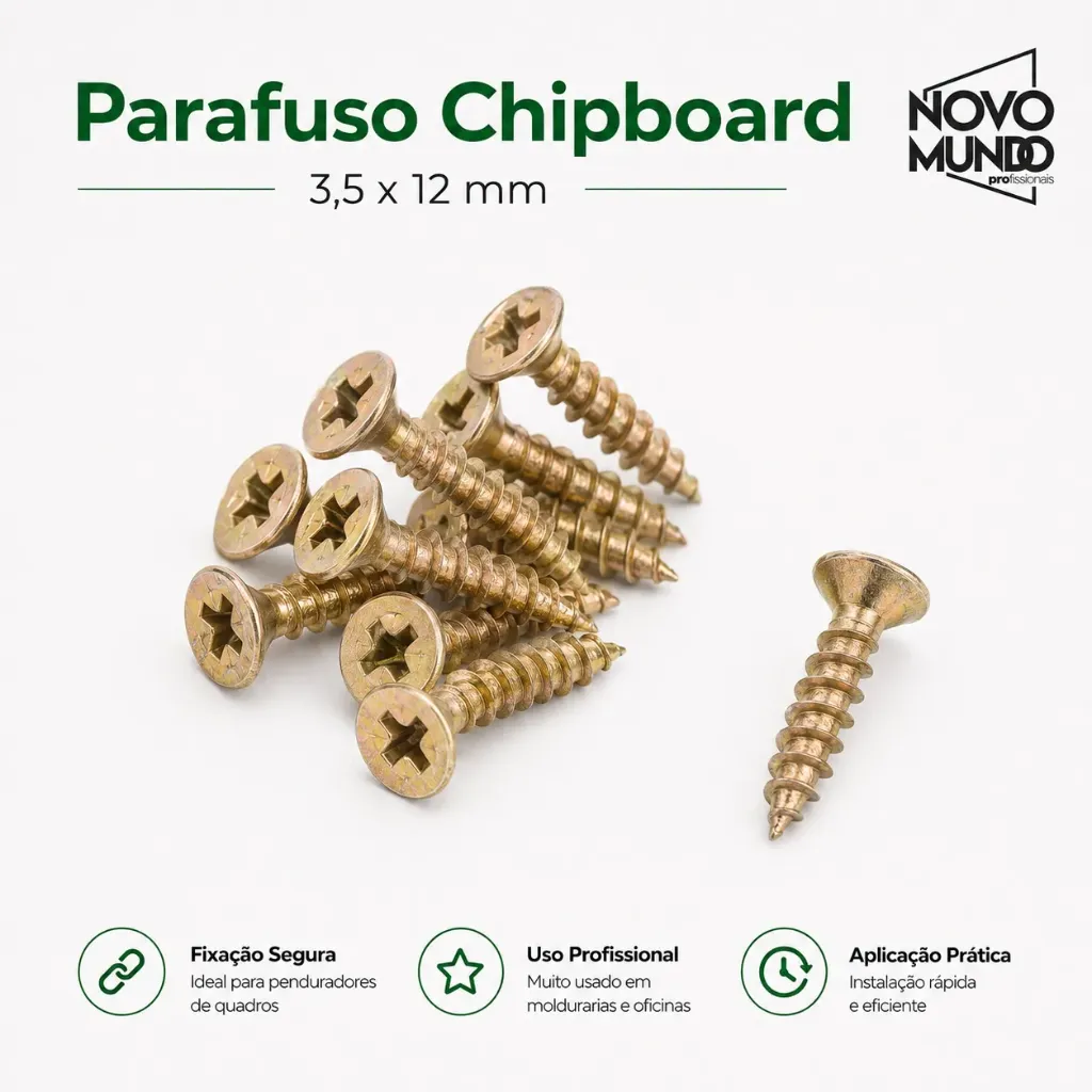 PARAFUSO P/MADEIRA CX 100UND.