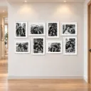 Parede de Memórias com 8 Quadros